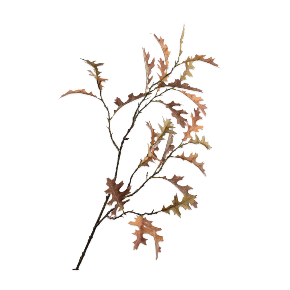 Zijden Bloemen - Silk-Ka - Eikenblad Bruin