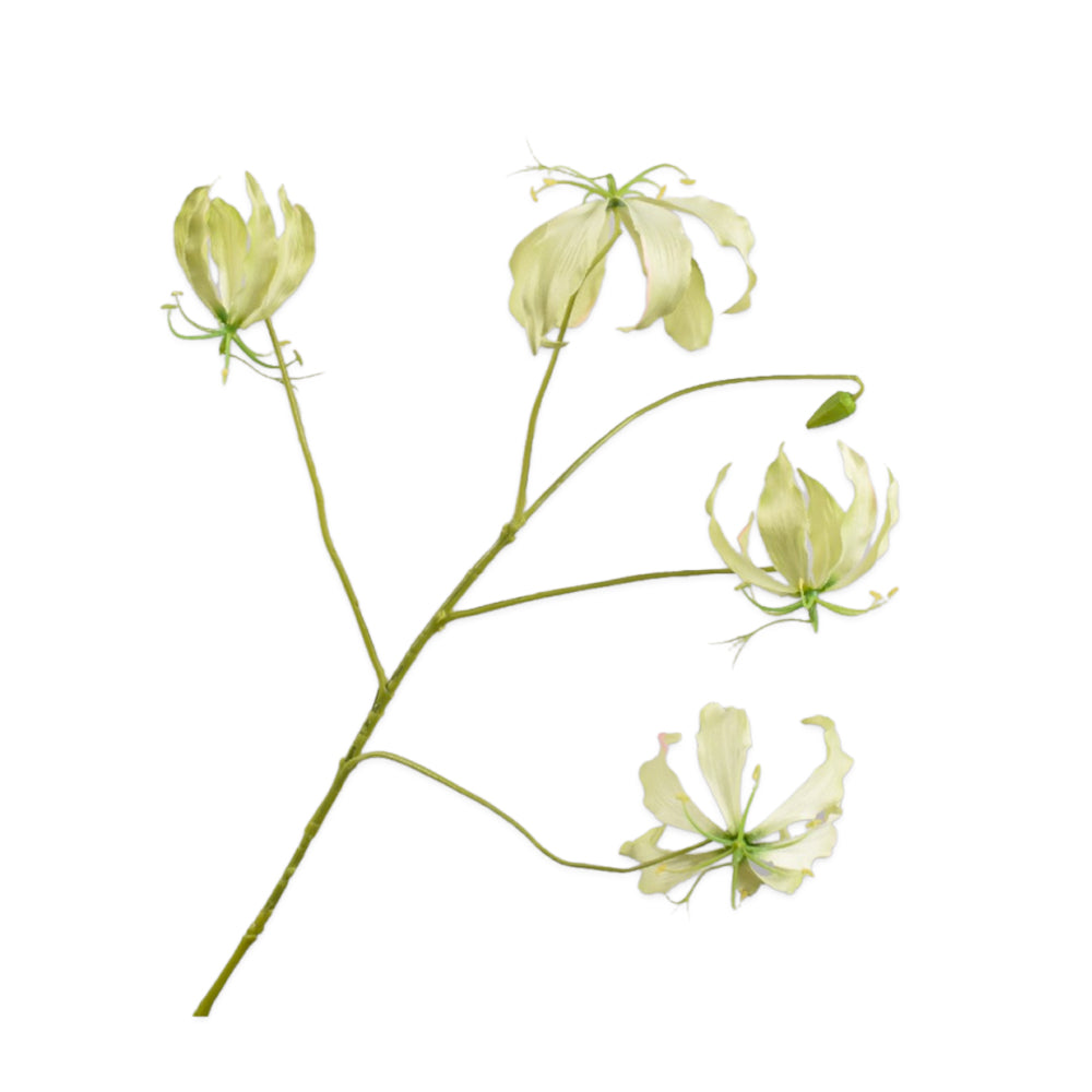 Zijden Bloemen - Silk-Ka - Gloriosa Groen