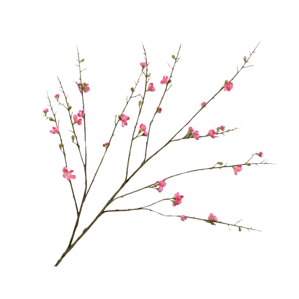 Zijden Bloemen - Silk-Ka - Kersenbloesem Tak Roze