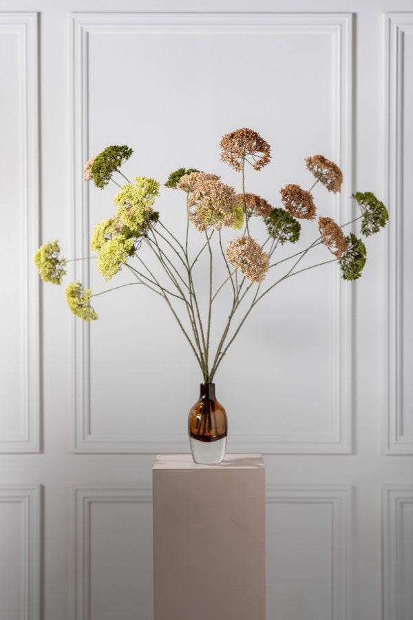 Zijden Bloemen - Silk-Ka - Trachelium Tak Beige