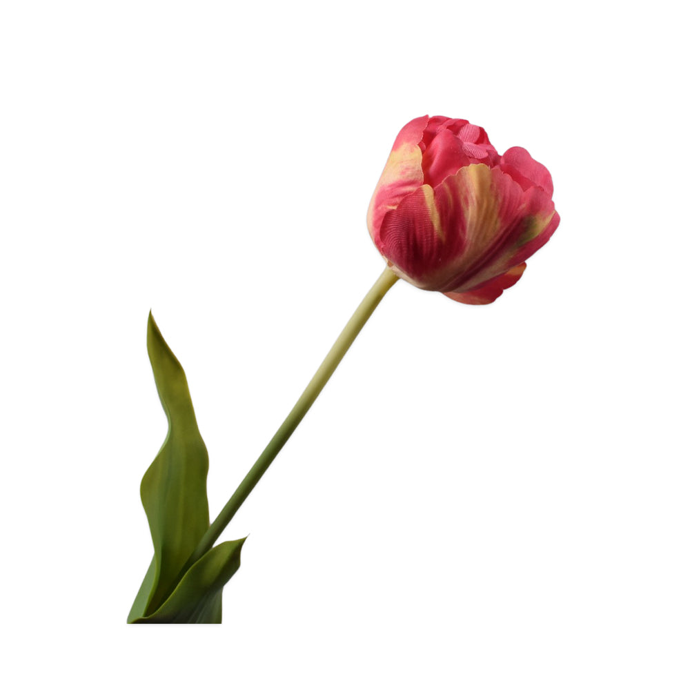 zijden bloemen - roze tulp - Silkka