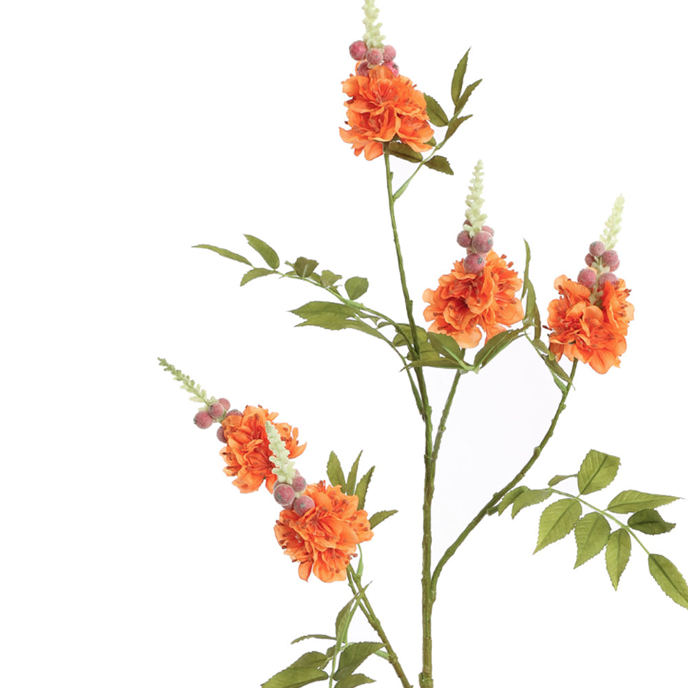 Zijden Bloemen - Spike Blossom Oranje