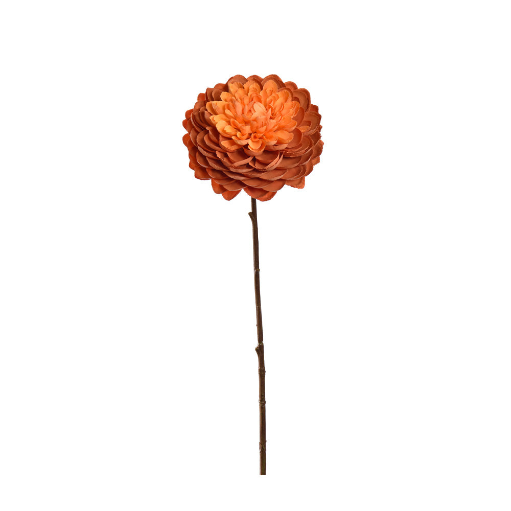 Zijden Bloemen - Dahlia Oranje