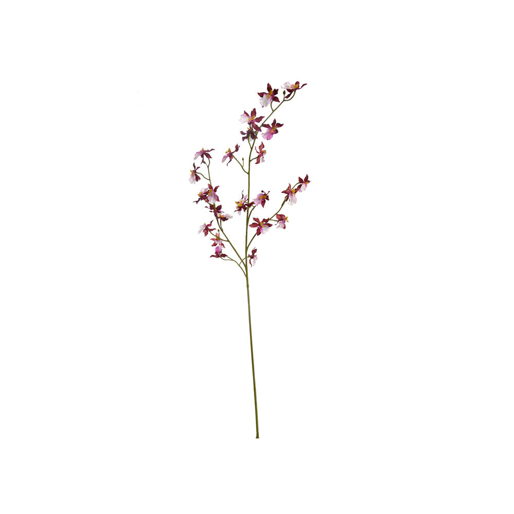 Zijden Bloemen - Dancing Orchid Burgundy